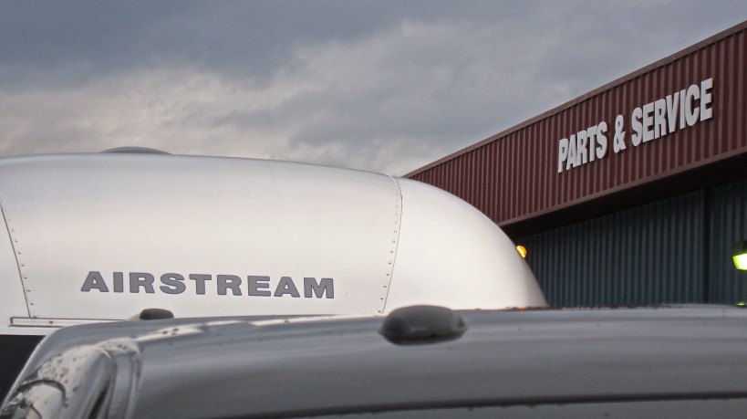 Awaiting our service appointment