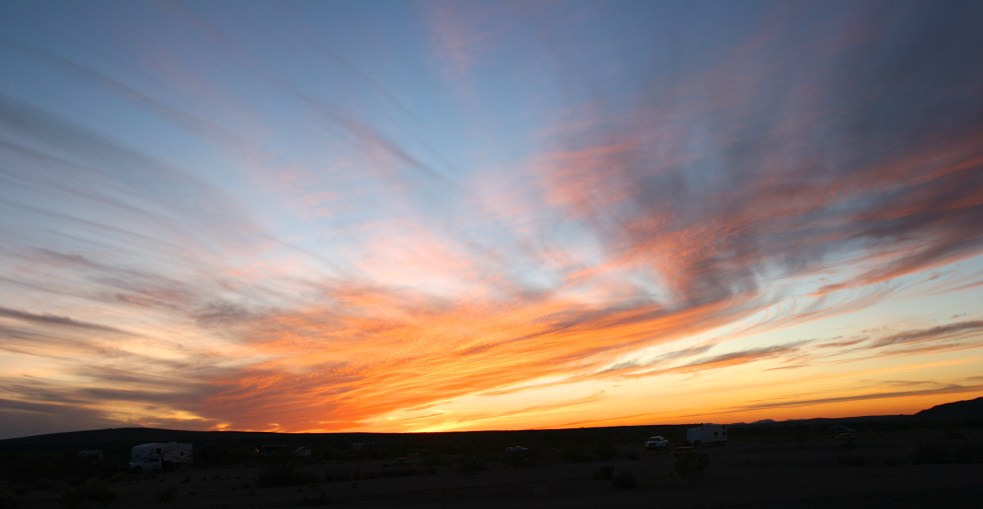 Another fabulous desert sunset