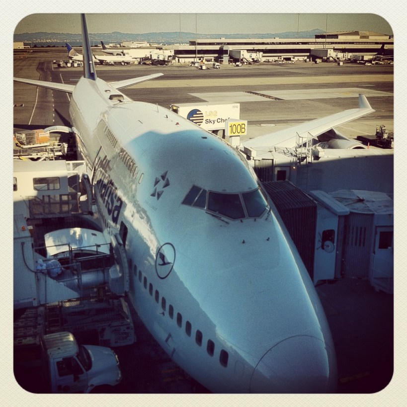 My ride --- Boeing 747-400