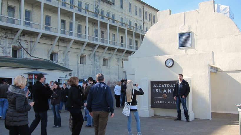 The obligatory "I was at Alcatraz" picture