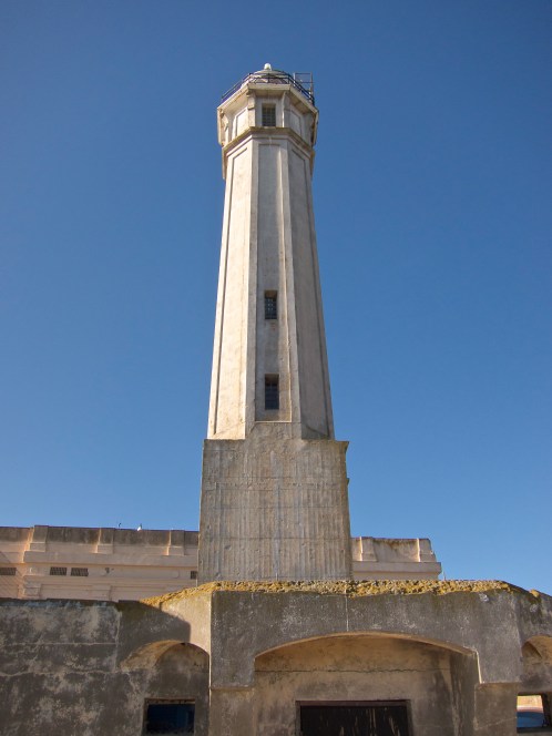 The island's original lighthouse