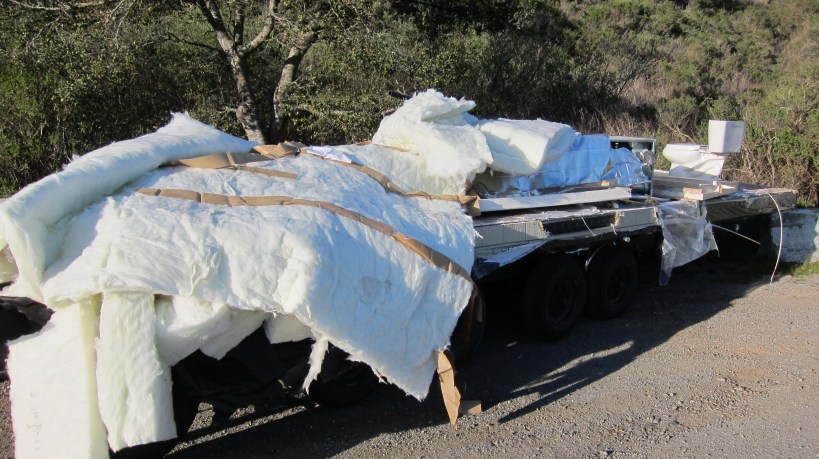 This trailer is in bad shape