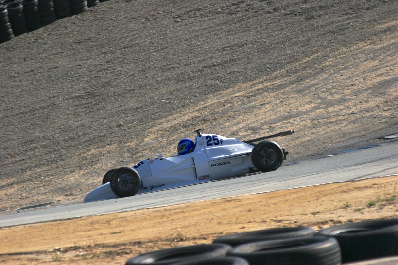 Tim manages the downhill section of track