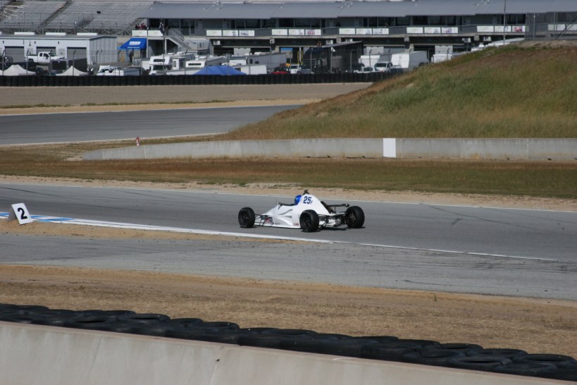 Tim, pushing back towards the start/finish