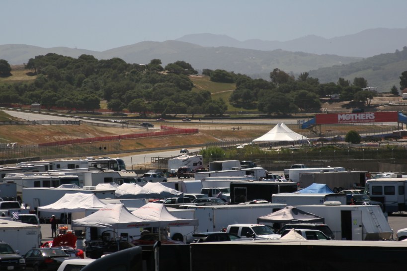 Overlooking the Paddocks.