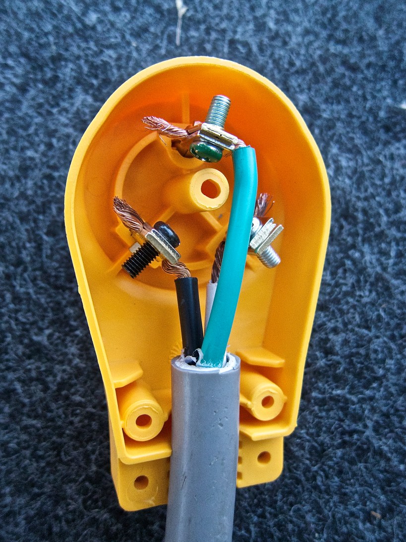 All the wires ready to go