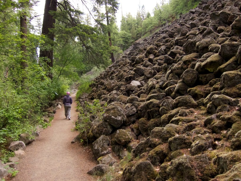 The river trailer to Lake Britton