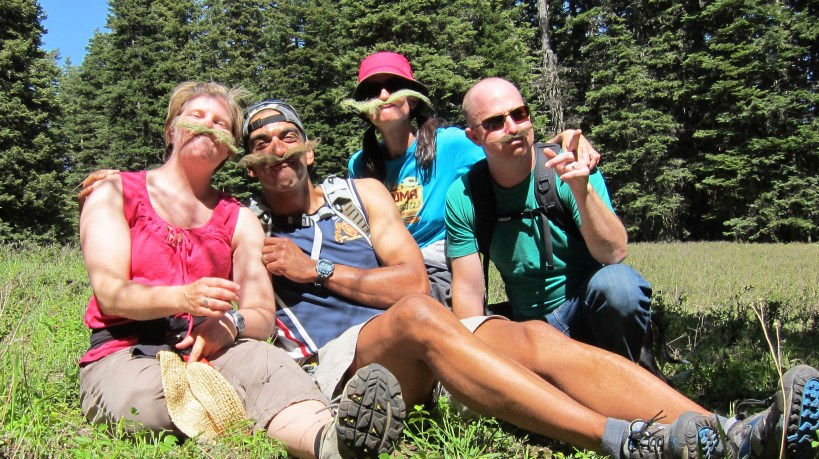 Clowning around on the Grizzly Trail