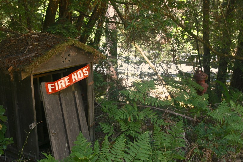 Abandoned fire fighting equipment