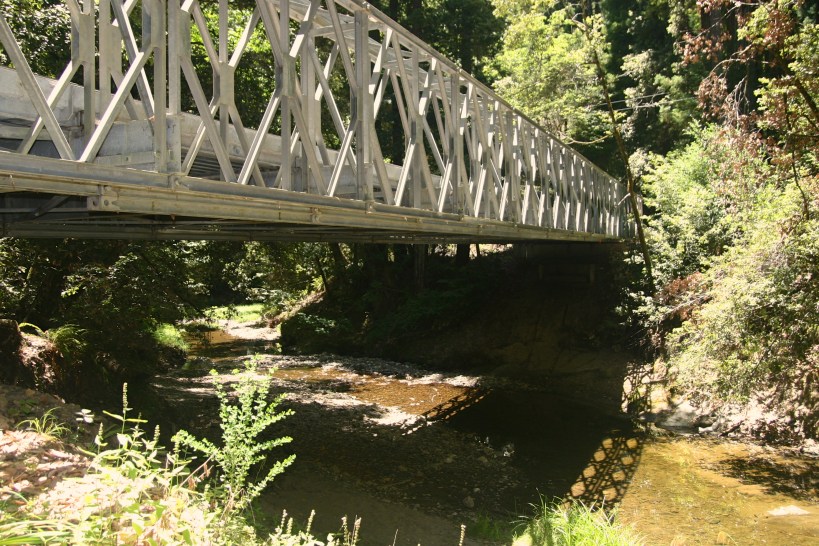 One of the park's bridges