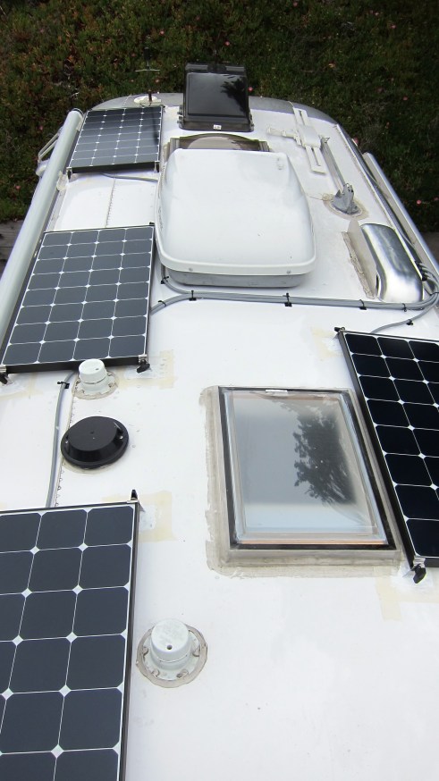 A fully wired and tidy rooftop