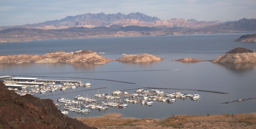 Overlooking the lake