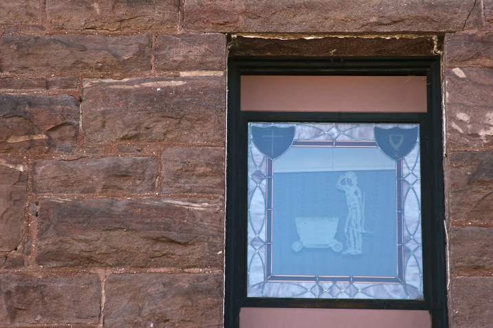 Methodist Church stain glass window