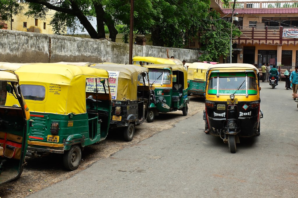 Rickshaws everyehere