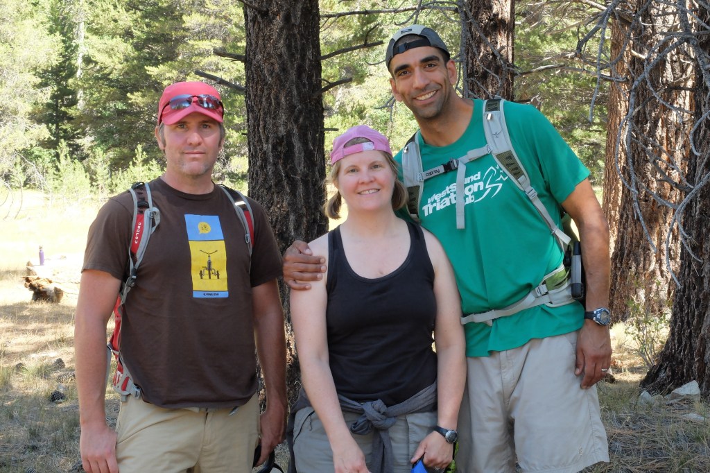 Brother-in-law Chris, Kelly, and Dave
